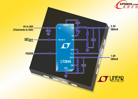 ߼ LDO  36V500mA (IOUT)  DC/DC D(zhun)Q