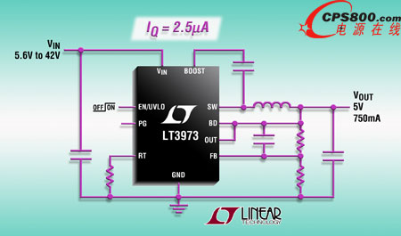 Ƴ750mA42V _P(gun)(wn)LT3973