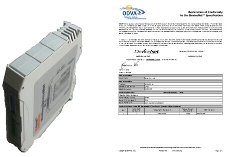 DeviceNetW(wng)P(gun)ANET-D100ͨ^(gu)ODVAһJ(rn)C
